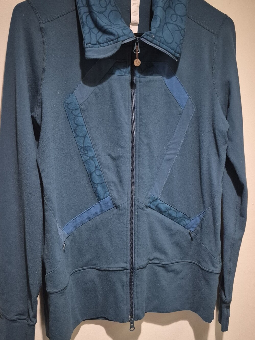 Teal Full Zip Jacket